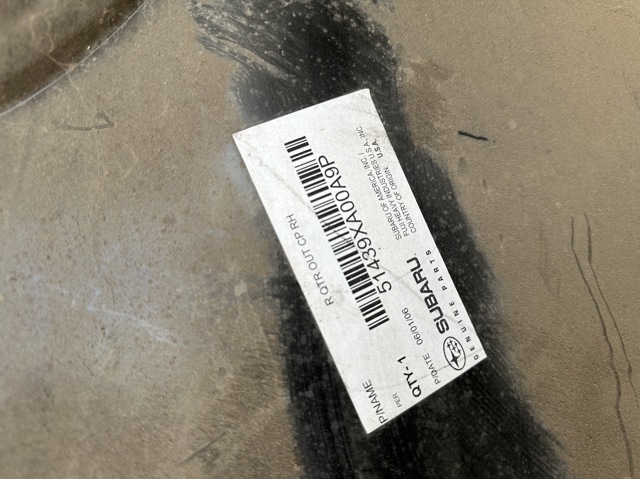 51439XA00A9P SUBARU Крыло заднее правое купить в Каменское