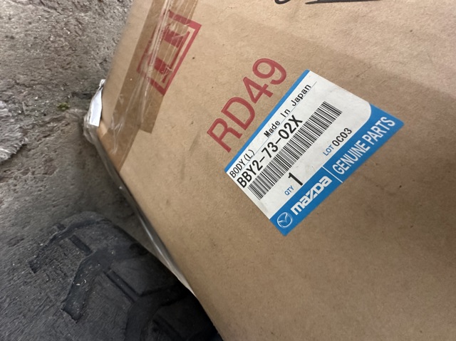BBY27302X MAZDA Дверь задняя левая купить в Винница
