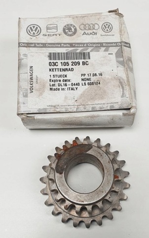 VAG 03C105209BC Звездочка-шестерня привода коленвала двигателя в наличии Житомир