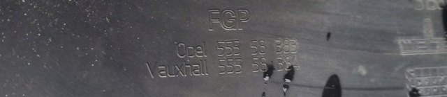 OPEL 55558383 Крышка двигателя в наличии Каменское