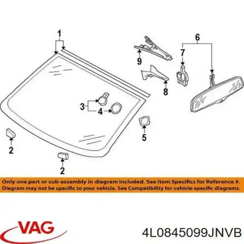 Переднее стекло 4L0845099JNVB VAG