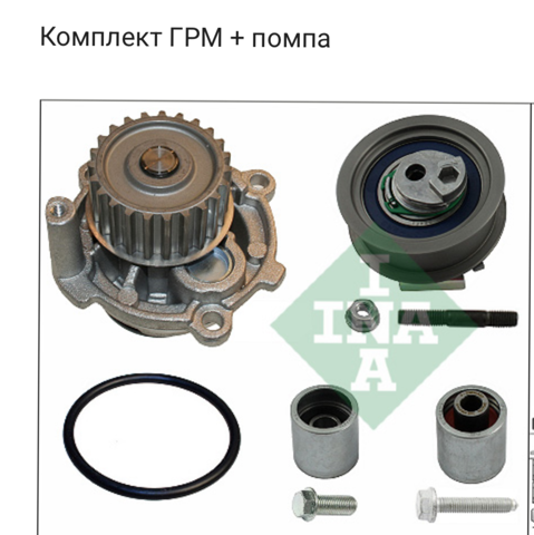 INA 530044532 Комплект ГРМ в наличии Винница