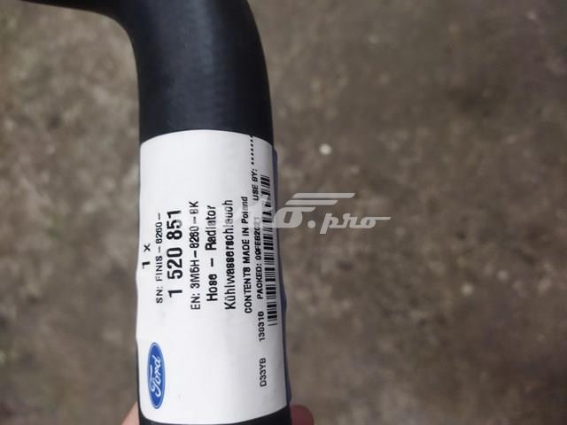 FORD 1520851 Шланг (патрубок) радиатора охлаждения верхний в наличии Чернигов