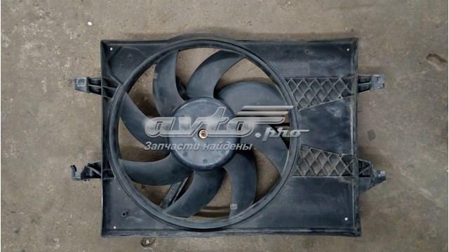 Диффузор радиатора охлаждения в сборе с мотором 2S6H8C607CD FORD