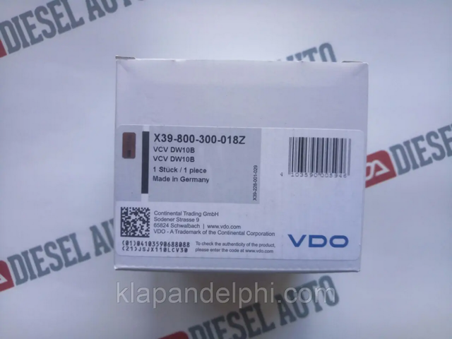 X39800300018Z Клапан ТНВД отсечки топлива (дизель-стоп) купить Чернигов