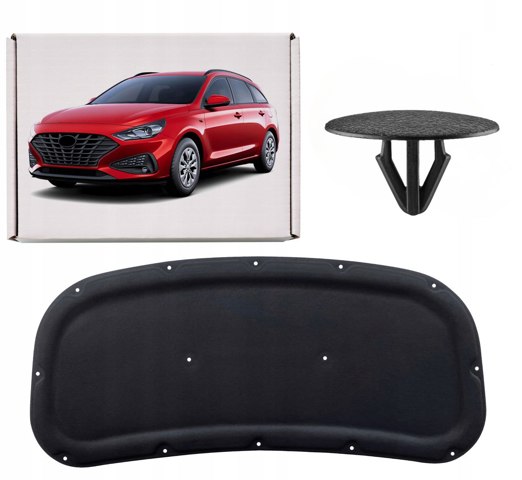 8112637010 HYUNDAI Пистон (клип) утеплителя капота купить в Ровно
