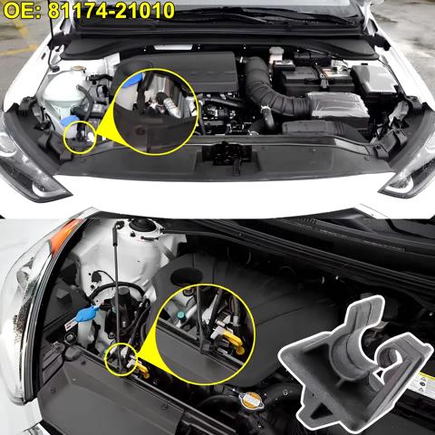 8117421010 HYUNDAI Фиксатор упора капота купить в Черкассы