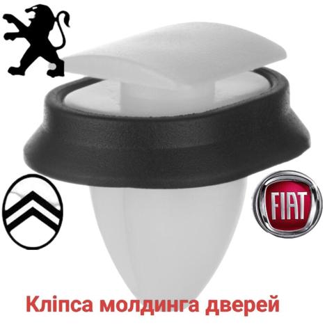 856543 PEUGEOT Пистон (клип) крепления молдинга двери купить в Житомир