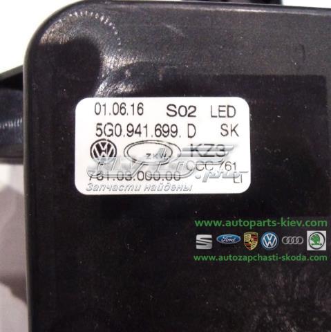 5G0941699D VAG Фара противотуманная левая купить в Кривой Рог
