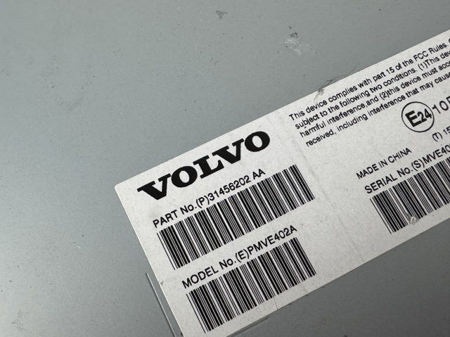 Усилитель звука аудиосистемы 31456202 VOLVO