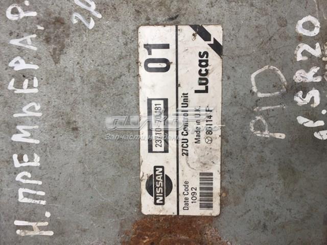 Модуль управления двигателем 2371070J81 NISSAN