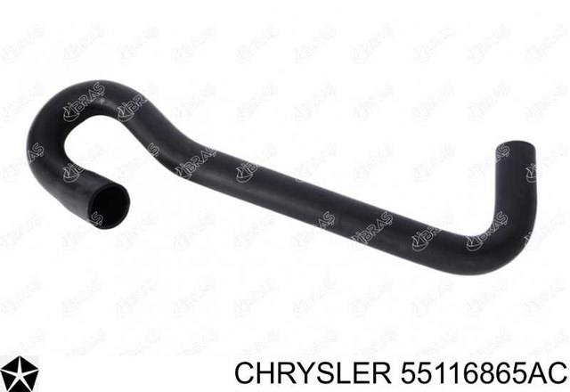 CHRYSLER 55116865AC Шланг (патрубок) радиатора охлаждения верхний в наличии Николаев