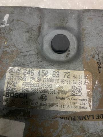 ЭБУ двигателем A6461506372 MERCEDES