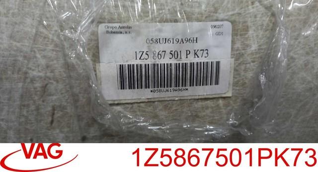 Обивка кузова 1Z5867501PK73 VAG