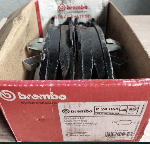 P24058 BREMBO Колодки тормозные передние дисковые купить в Украина