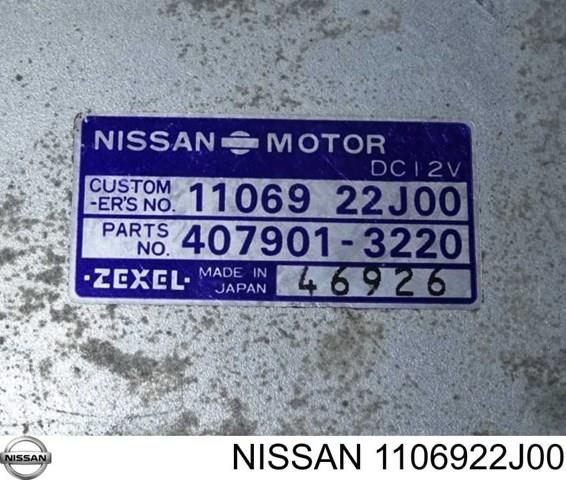 1106922J00 Nissan/Infiniti