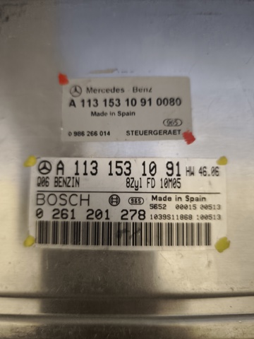 MERCEDES 1131531091 Блок управления двигателем в наличии Киев