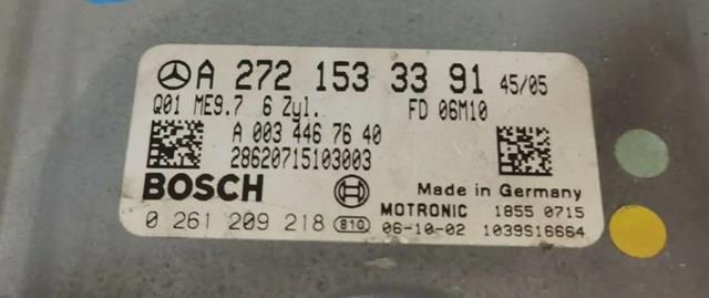Электронный блок управления двигателем 2721533391 MERCEDES