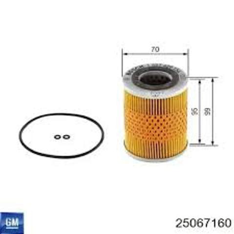Фильтр масла 25067160 GM