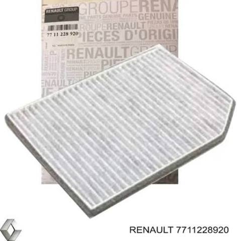 Фильтр салона угольный 7711228920 RENAULT