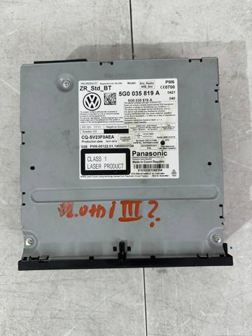 Блок управления мультимедийный 5G0035819A VAG