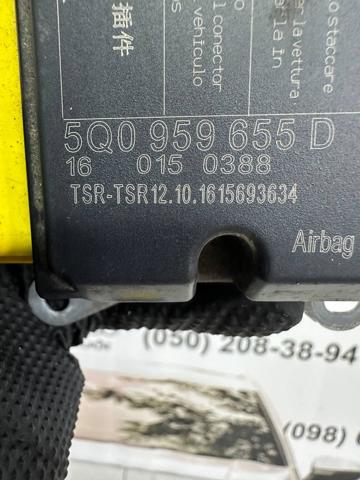 5Q0959655D VAG Модуль-процессор управления подушкой безопасности (ЭБУ AIRBAG) купить в Черновцы