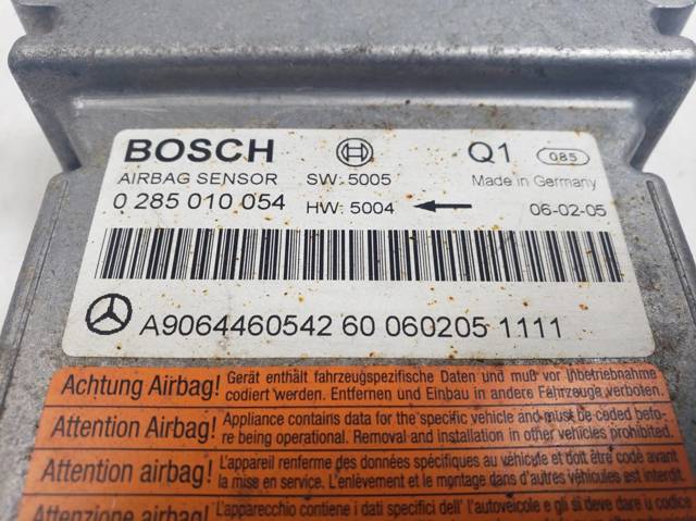 MERCEDES 0285010054 Модуль-процессор управления подушкой безопасности (ЭБУ AIRBAG) в наличии Харьков