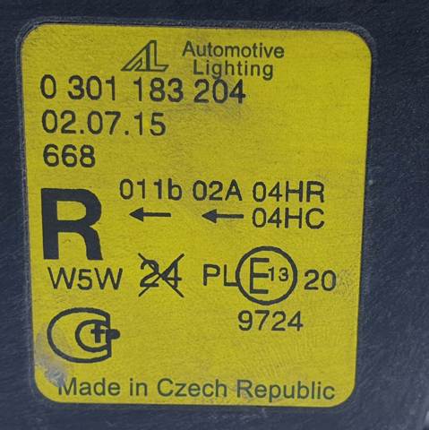 FORD 0301183204 Фара правая в наличии Харьков