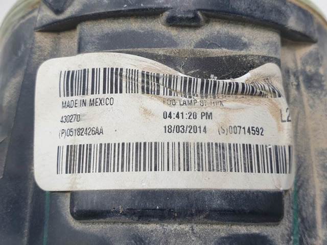 05182426AA CHRYSLER Противотуманки купить в Львов