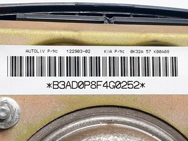 HYUNDAI 0K32A57K00A08 Подушка безопасности (AIRBAG) водительская в наличии Полтава