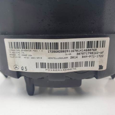 MERCEDES A1728602802 Подушка безопасности водителя в наличии Кривой Рог