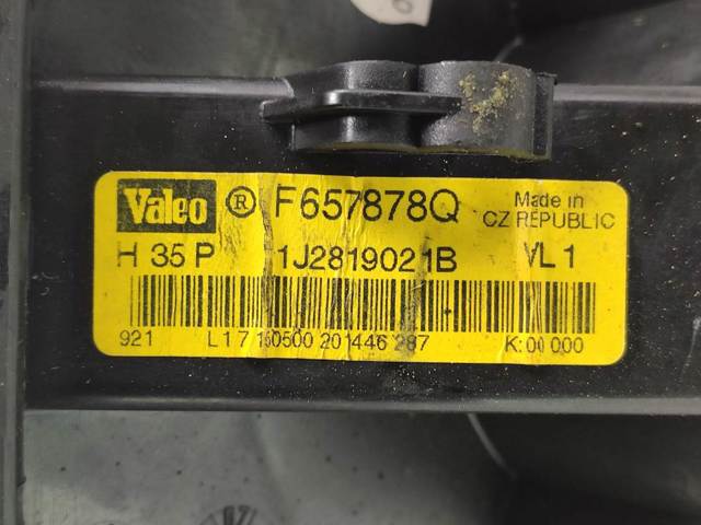 VAG 1J2819021B Вентилятор печки в наличии Запорожье