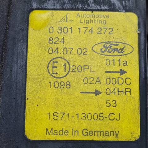 FORD 1S7113005CJ Правая фара в наличии Ирпень