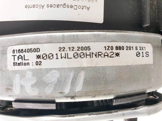 VAG 1Z0880201S Подушка безопасности водителя в наличии Полтава