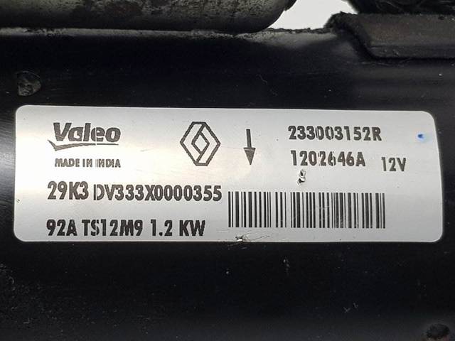 233003152R RENAULT Стартер купить в Запорожье