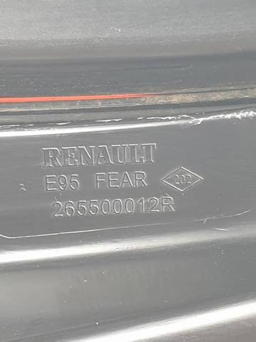 RENAULT 265500012R Задний фонарь в наличии Ужгород