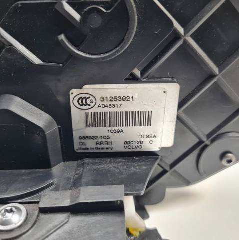 31253921 VOLVO Замок двери задней правой купить в Киев