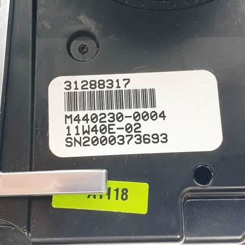 VOLVO 31288317 Блок управления режимами отопления/кондиционирования в наличии Павлоград