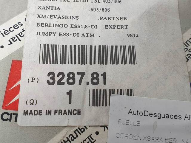 328781 PEUGEOT Пыльник ШРУСа передней полуоси внутренний купить в Тернополь