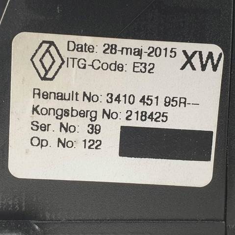 341045195R RENAULT Кулиса переключения передач купить в Каменское