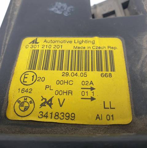 3418399 BMW Фара левая купить в Ровно