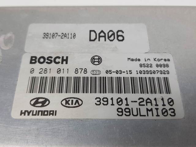 HYUNDAI 391012A110 Блок управления двигателем в наличии Каменское