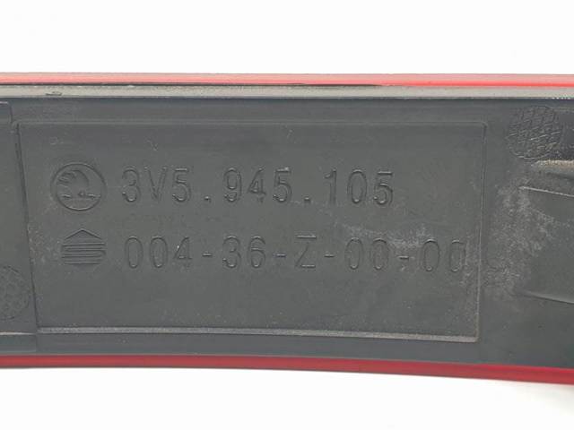 3V5945105 VAG Катафот (отражатель) заднего бампера левый купить в Хмельницкий