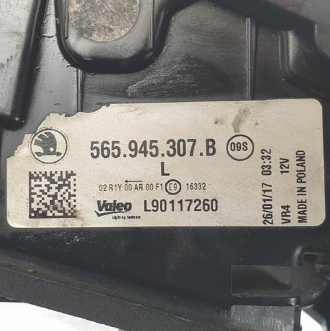 VAG 565945307B Фонарь задний левый внутренний в наличии Павлоград