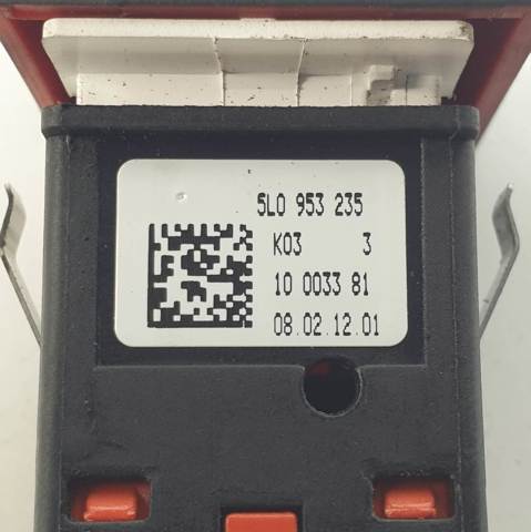 5L0953235 VAG Кнопка включения аварийного сигнала купить в Ужгород