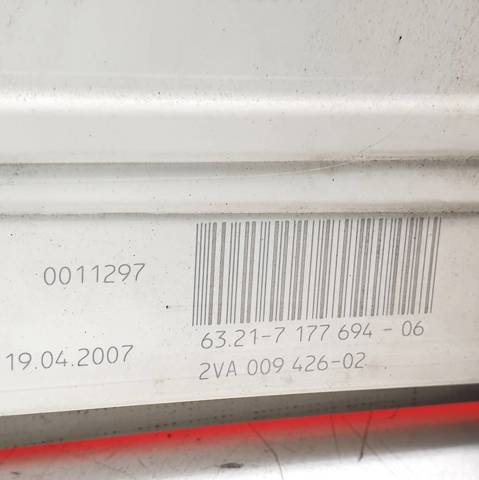 BMW 63217177694 Фонарь задний правый внешний в наличии Украина