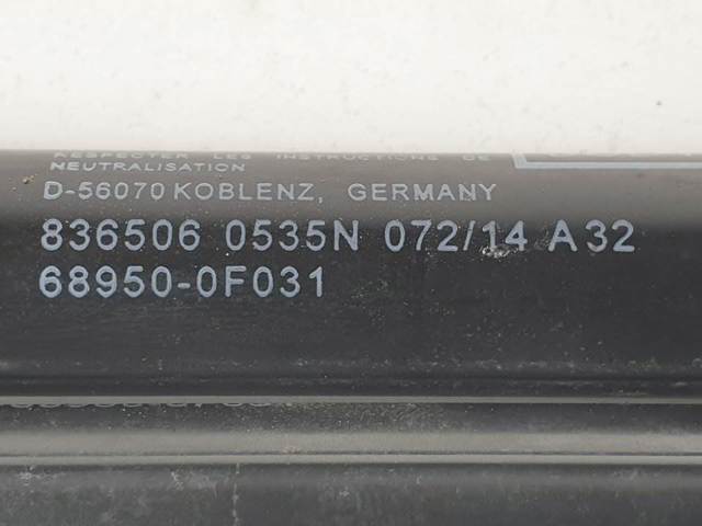 TOYOTA 689500F031 Амортизатор крышки багажника (двери 3/5-й задней) в наличии Кривой Рог