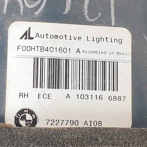 7227790 BMW Фонарь задний правый внешний купить в Житомир