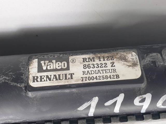 RENAULT 7700425842B Радиатор охлаждения двигателя в наличии Житомир