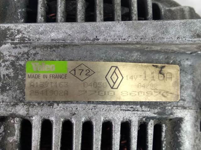 RENAULT 7700860976 Генератор в наличии Полтава